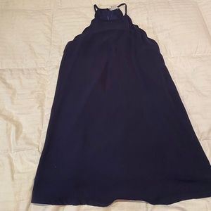COOPERATIVE NAVY SCALLOP DRESS